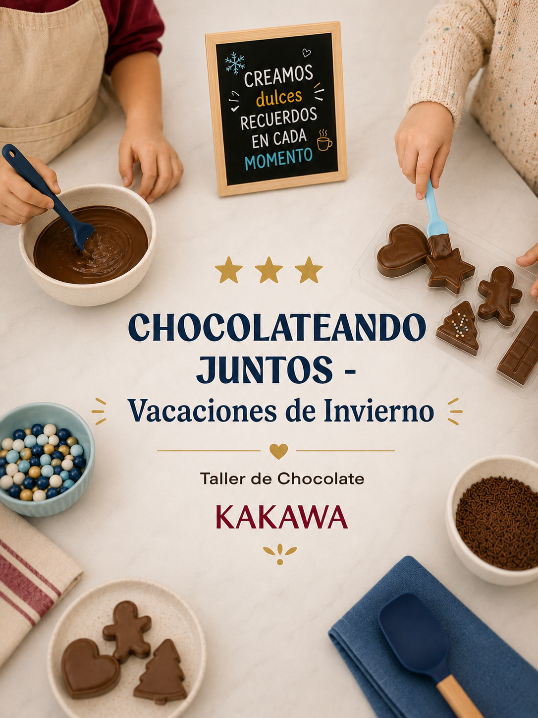 Chocolateando Juntos — Edición Vacaciones de Invierno