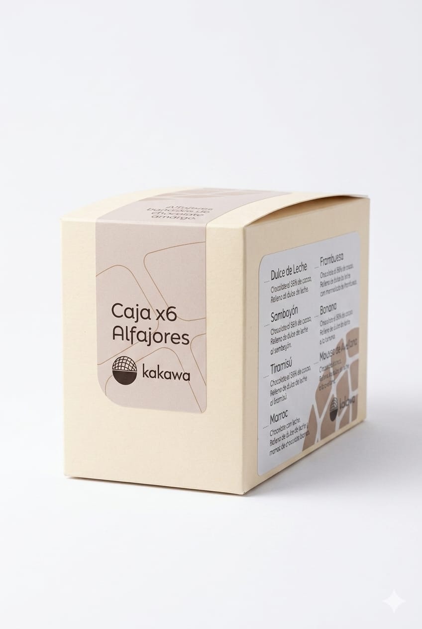 Caja x6 Alfajores